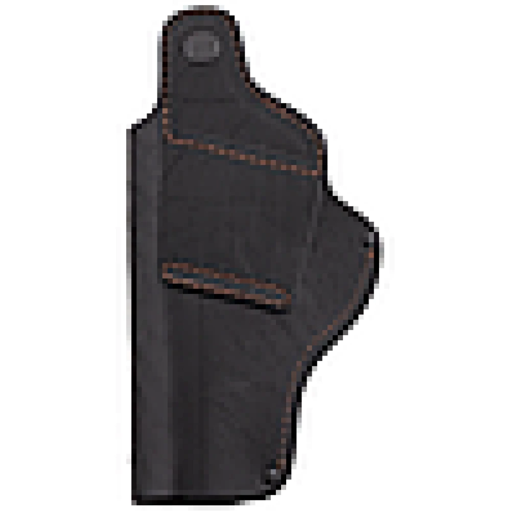 Кобура для Beretta 92 (Беретта) на пояс поясная формованная (кожаная, черная) SV
