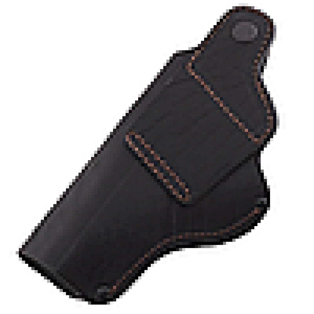 Кобура для Beretta 92 (Беретта) на пояс поясная формованная (кожаная, черная) SV