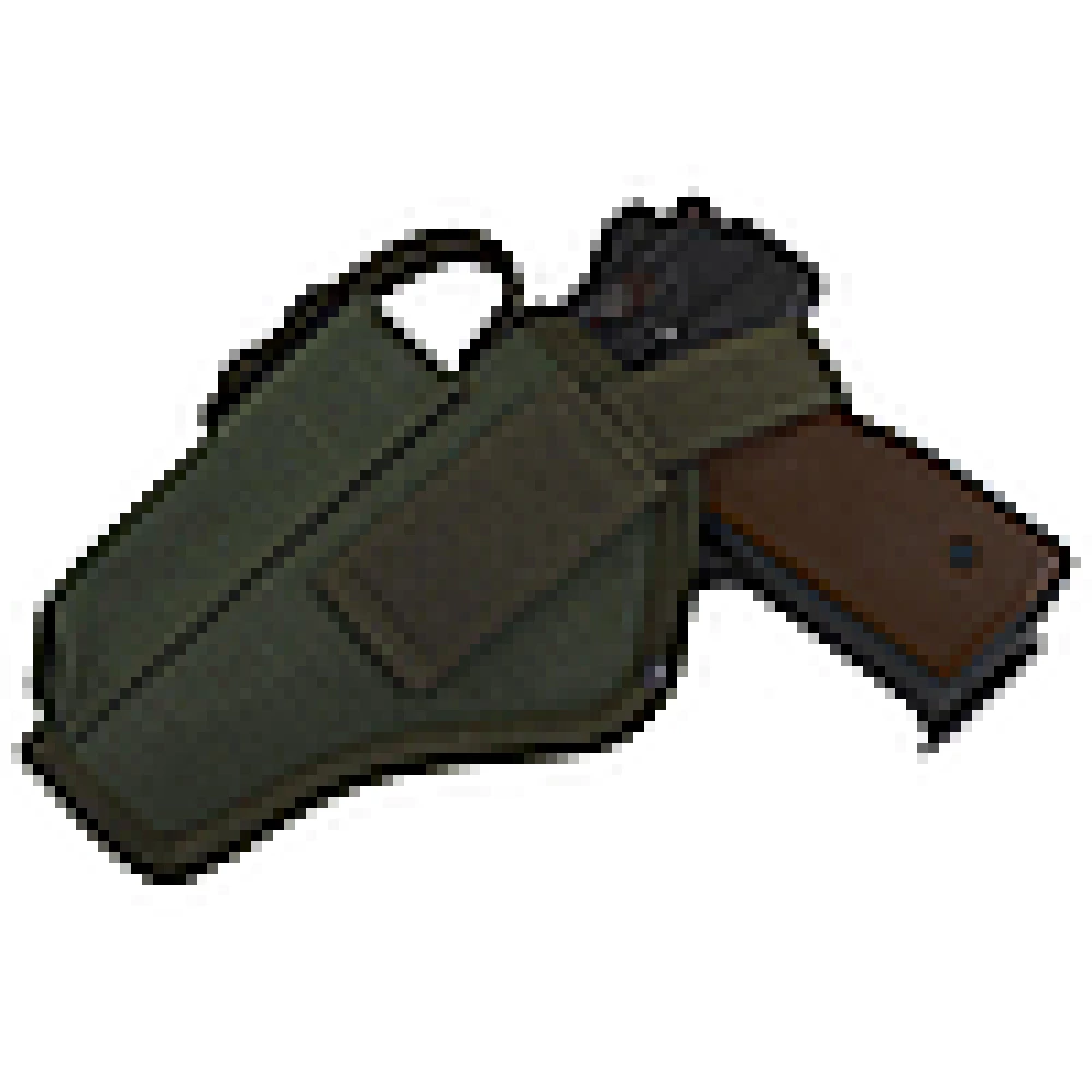 Кобура для Beretta 92 (Беретта) на пояс с подсумком под магазин Олива SV
