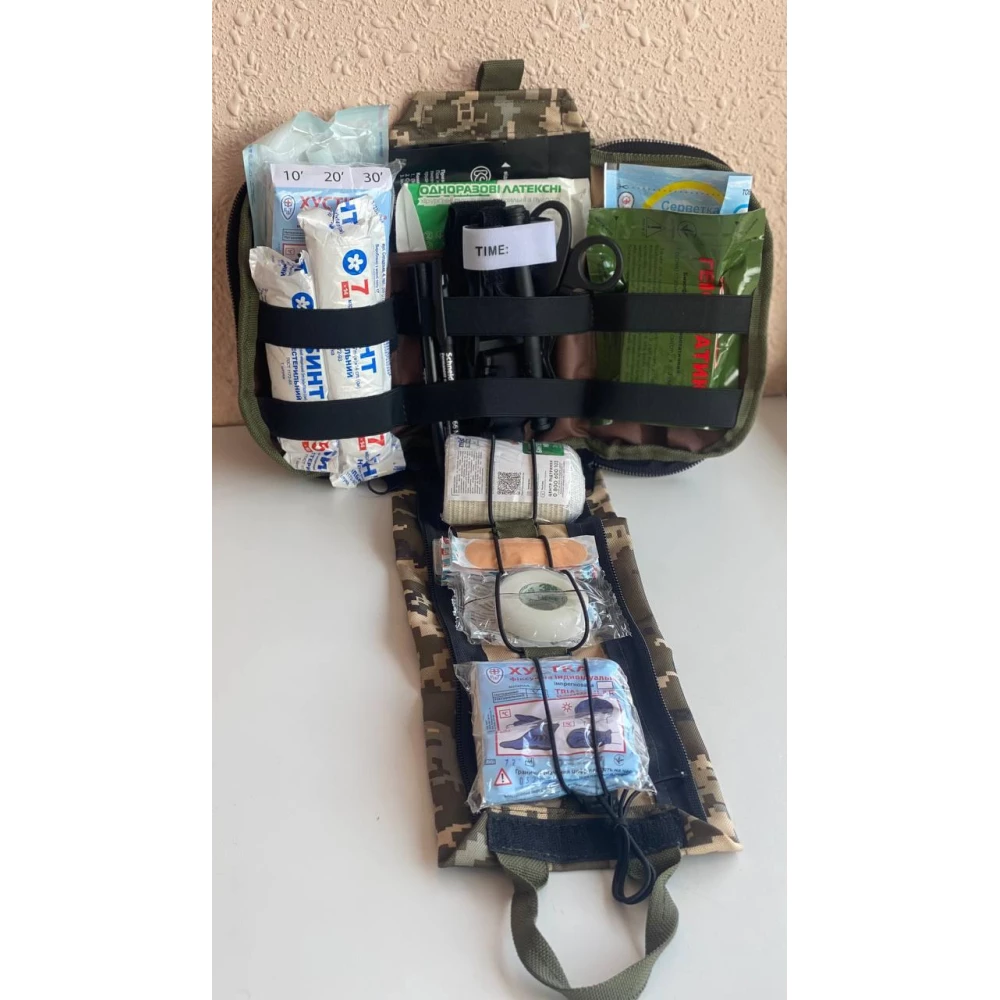 Тактичний підсумок під аптечку з відривною спинкою(Піксель)