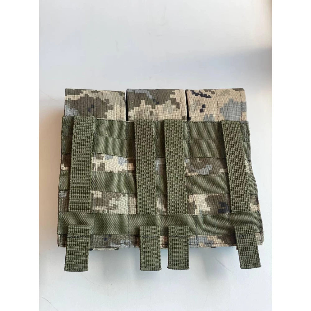 Підсумок потрійний для магазинів АК закритий з MOLLE(Піксель)