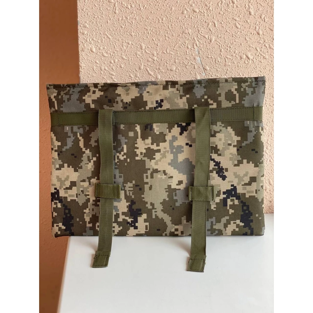 Тактичний каремат для сидіння на системі MOLLE(Піксель)(Олива)(Мультикам)