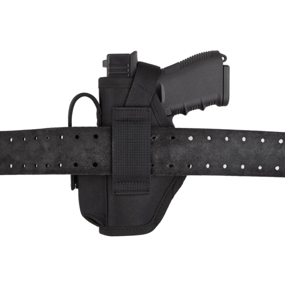 Кобура до G-17 Glock-17 Глок поясна з чохлом підсумком до магазину чорна SV