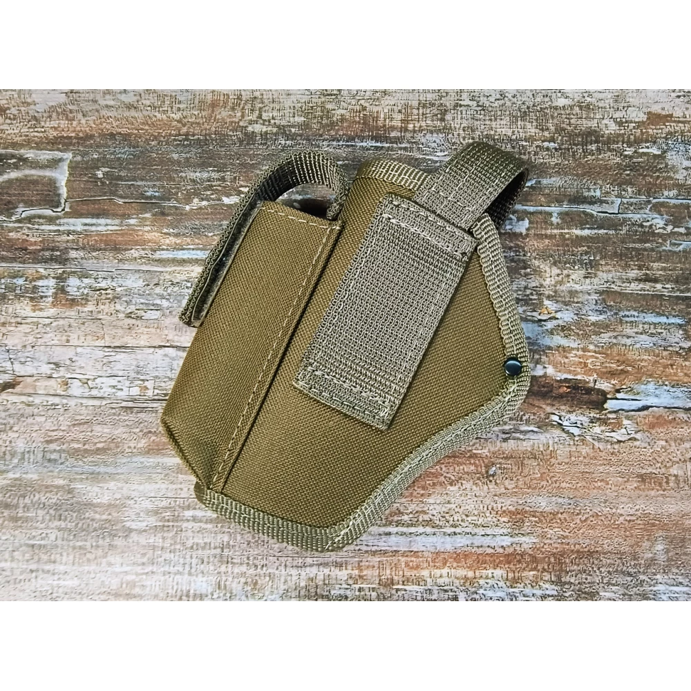 Кобура до G-17 Glock-17 Глок поясна з чохлом підсумком до магазину Койот Песок SV
