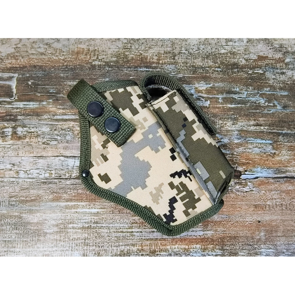 Кобура до G-17 Glock-17 Глок поясна з чохлом підсумком до магазину + шнур тренчик Піксель SV