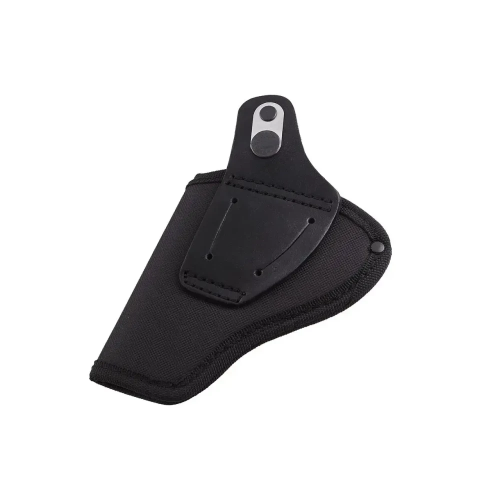 Кобура Револьвер 3 поясная  (cordura1000d/ кожа, черная)
