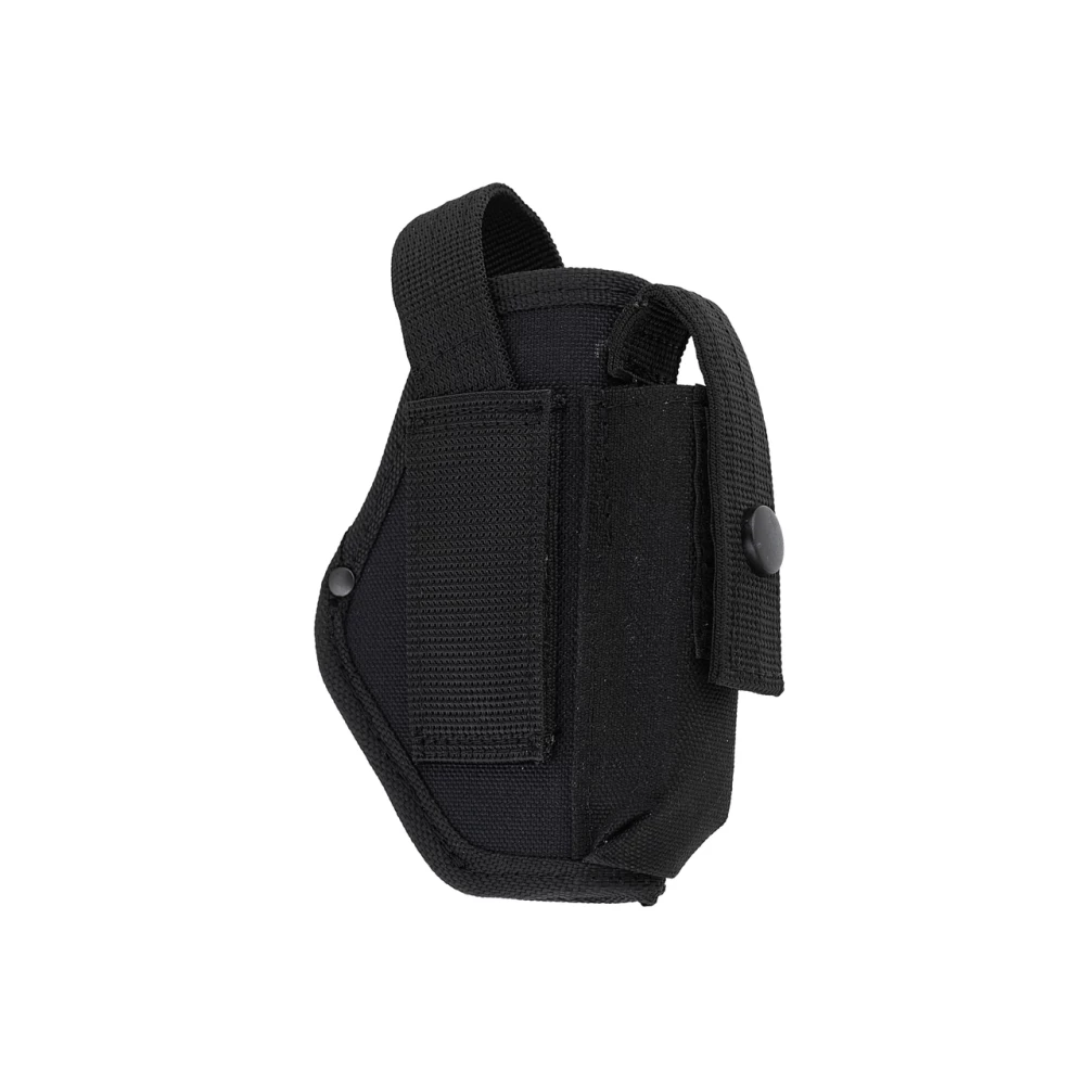 Кобура для ЛЕВШИ для Форт-12 поясная с чехлом, подсумком для магазина (Cordura, чёрная)