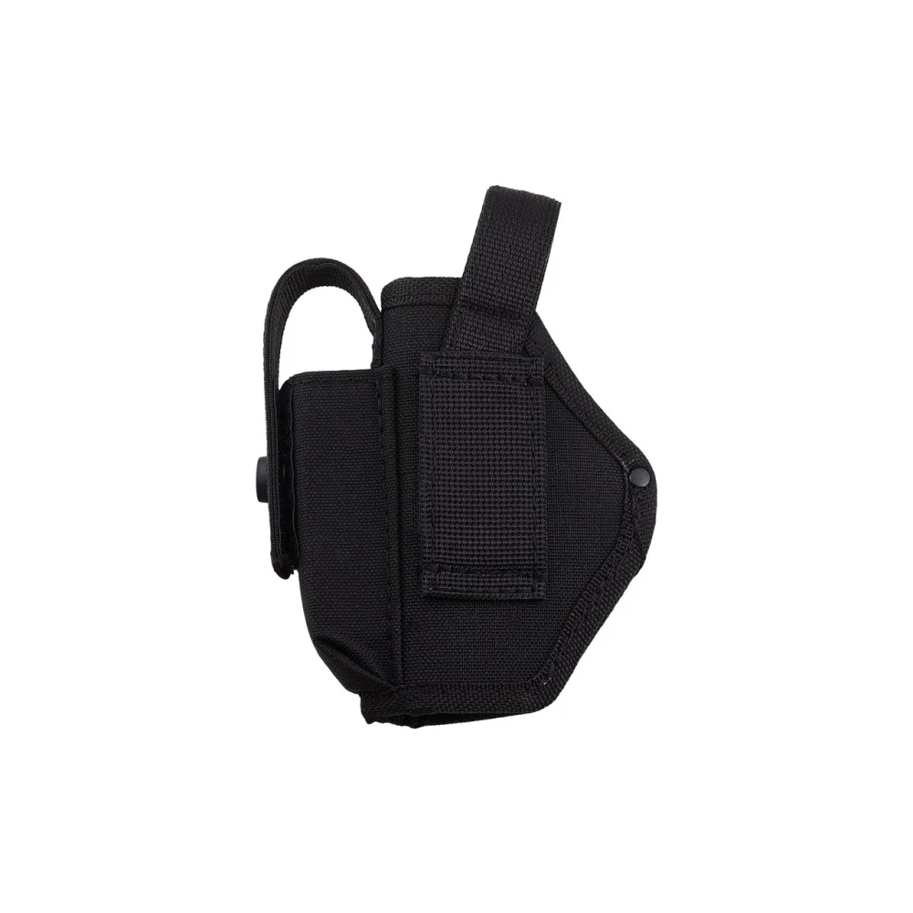 Кобура ПМ поясна з чохлом, подсумком, під магазин (cordura 1000d, чорна)