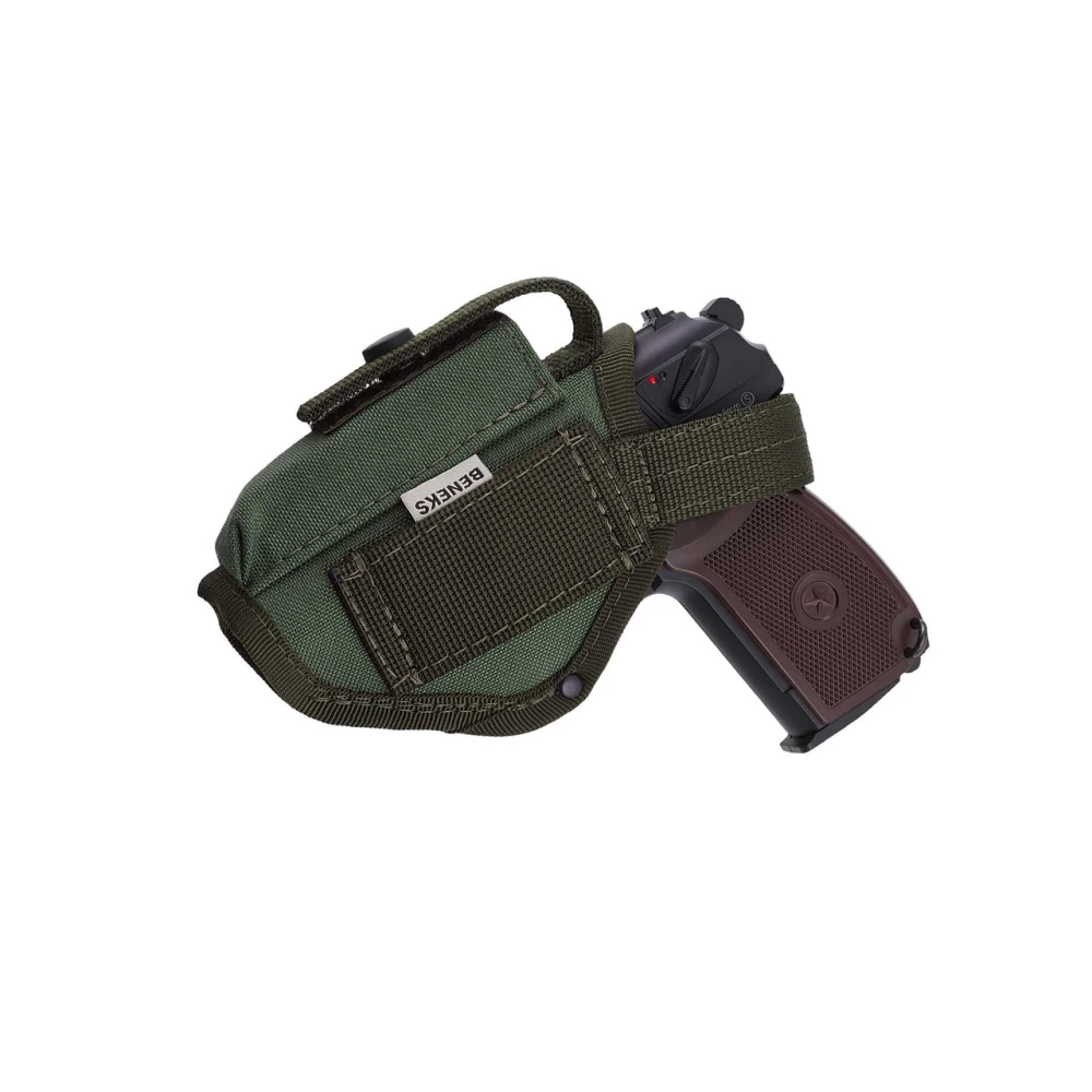 Кобура ПМ поясна з чохлом під магазин (Cordura 1000D, олива)