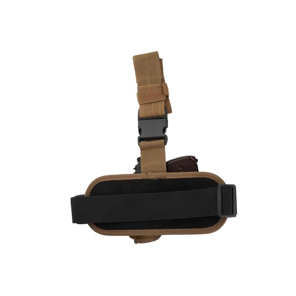 Кобура  набедренная с платформой для ПМ-Макарова, кобура на ногу (cordura1000d, цвет койот) набедренная кобура