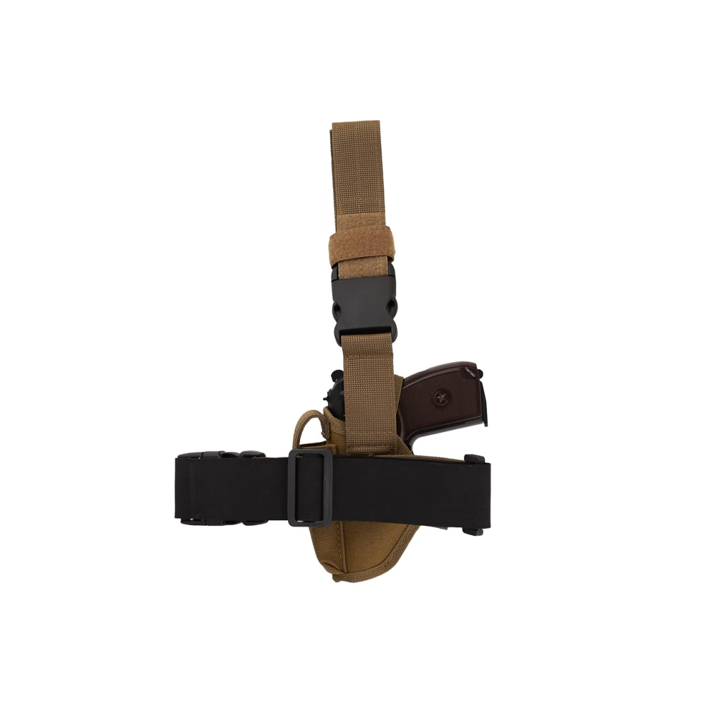 Кобура ПМ на стегно Економ, кобура на ногу (cordura 1000d, койот)