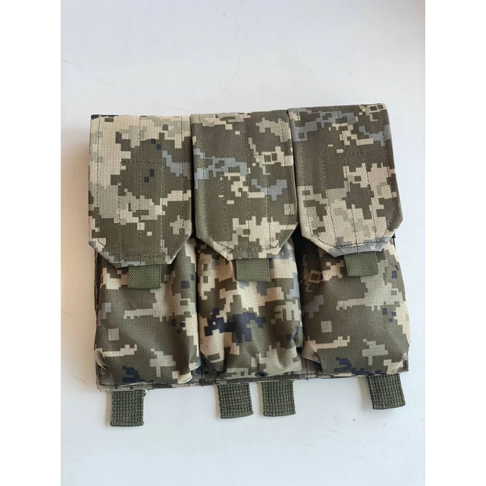 Підсумок потрійний для магазинів АК закритий з MOLLE(Піксель)