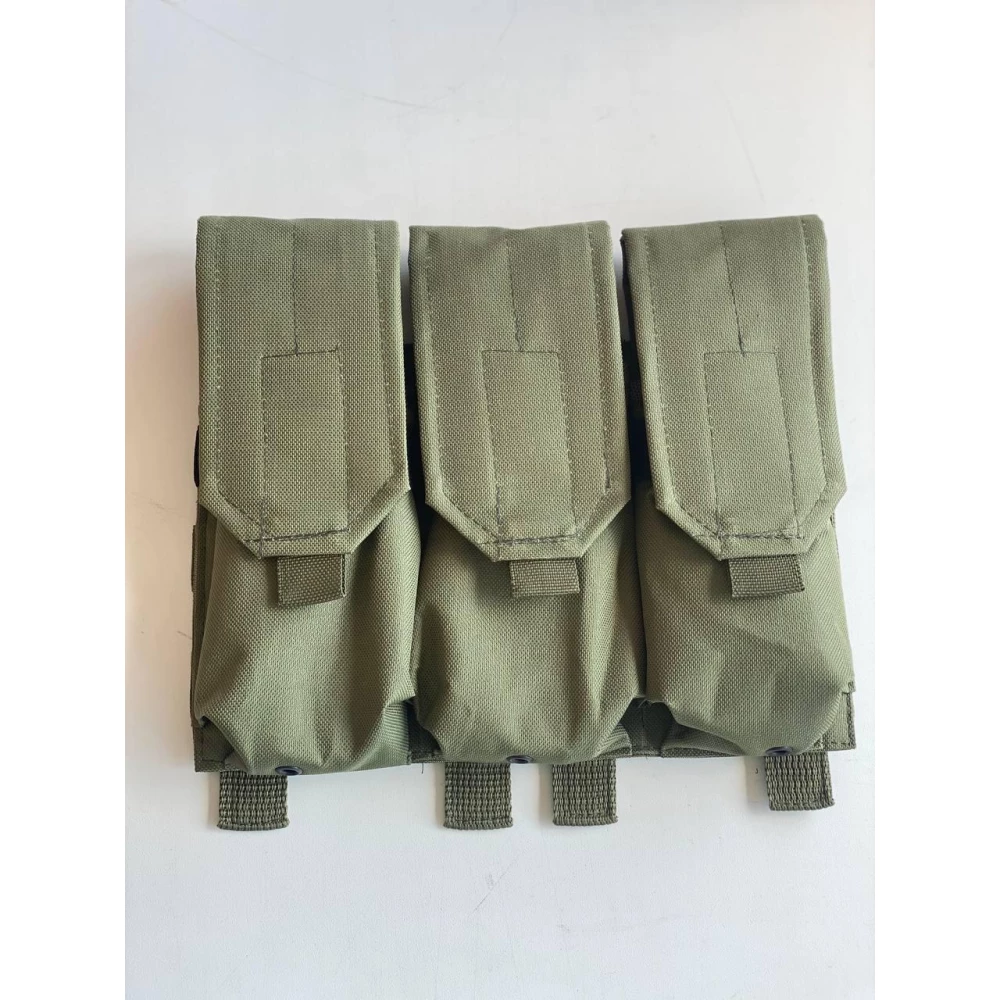 Підсумок потрійний для магазинів АК закритий з MOLLE(Олива)
