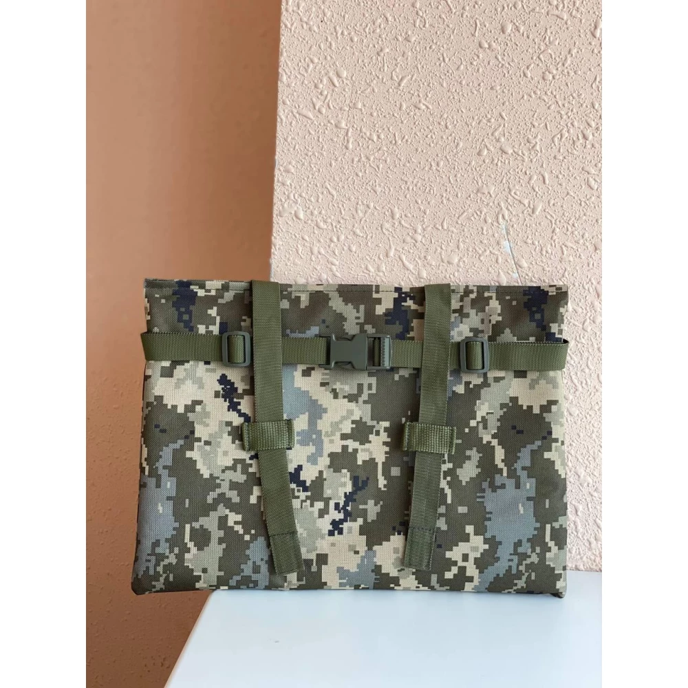 Тактичний каремат для сидіння на системі MOLLE(Піксель)(Олива)(Мультикам)
