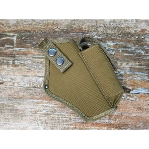 Зображення товара -  Кобура до G-17 Glock-17 Глок поясна з чохлом підсумком до магазину Койот Песок SV